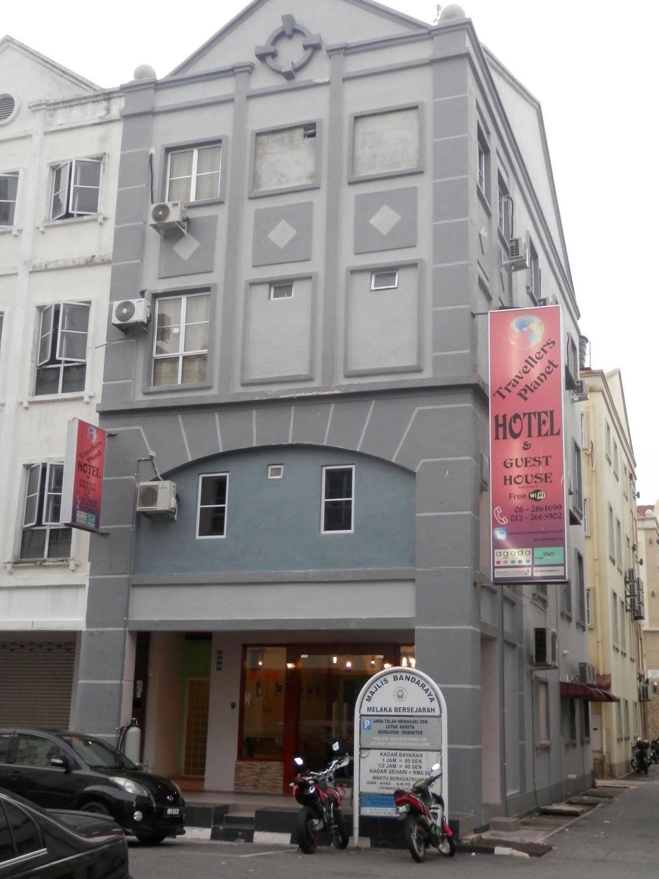 Travellers Planet Hotel & Guesthouse Malacca Exterior foto